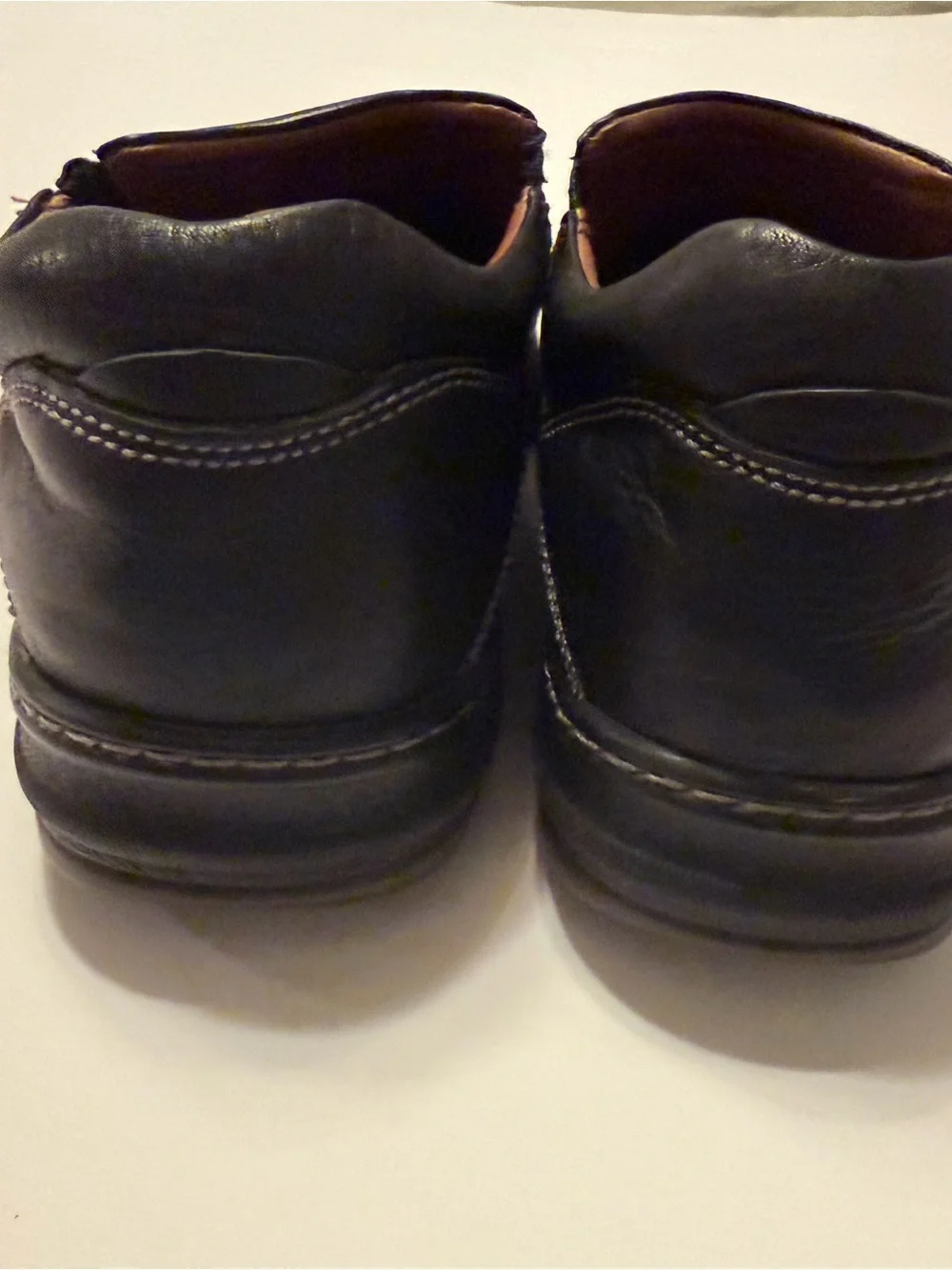 Johnston & Murphy XC4 Men's Black Leather Waterproof Slip-On Loafers 9.5M